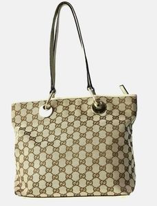 Gucci GG classic monogram canvas tote